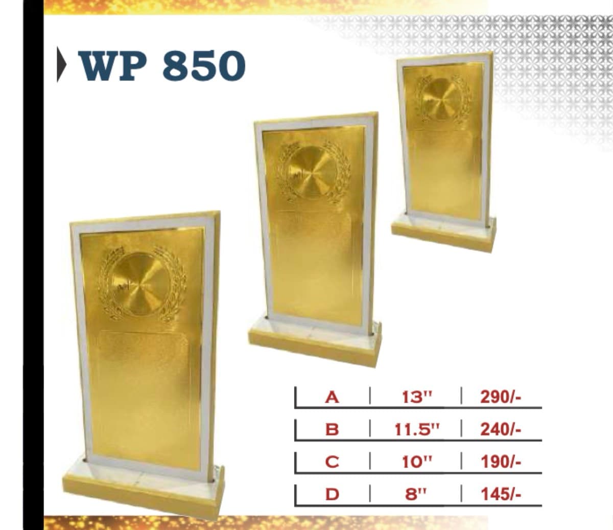 Wooden Award WP 850